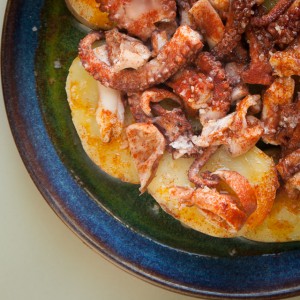 octopus with Spanish paprika