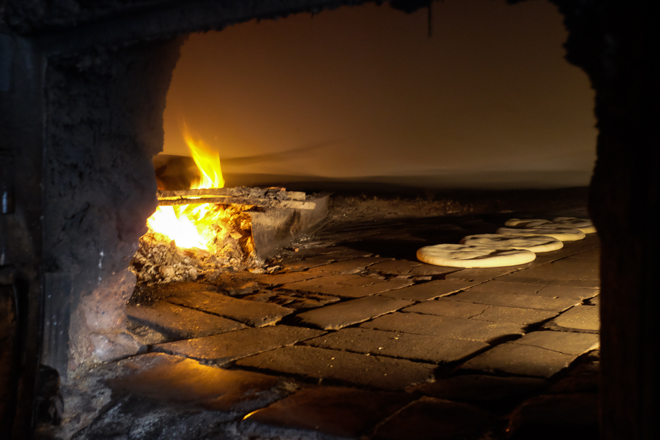 wood fired bread oven