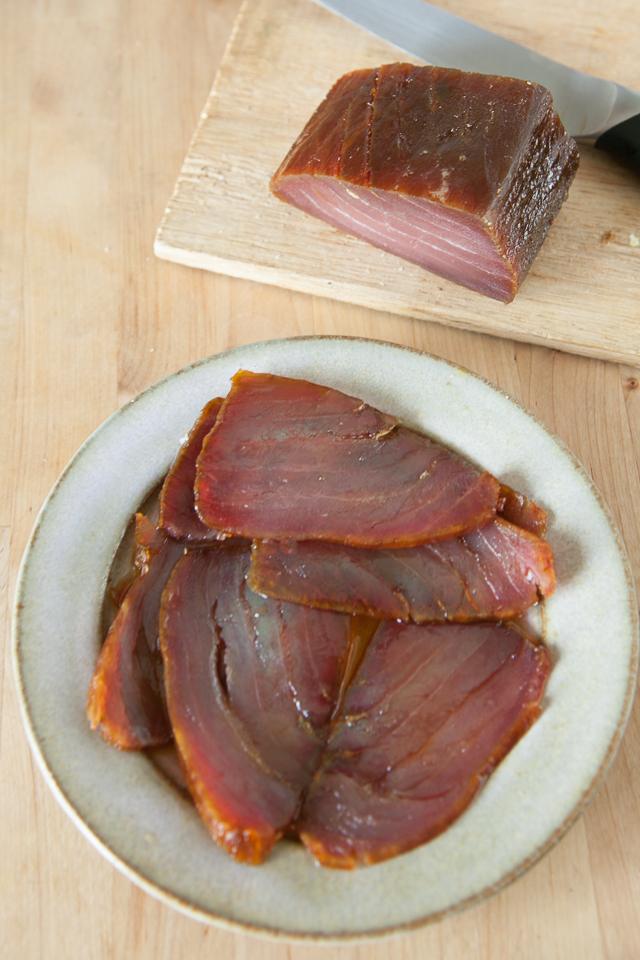 cured Bluefin tuna