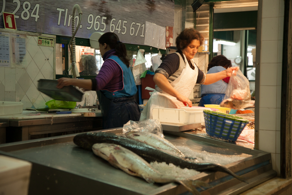 fish market Lisbon