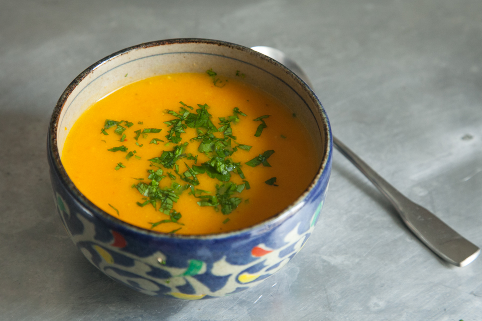 carrot and ginger soup