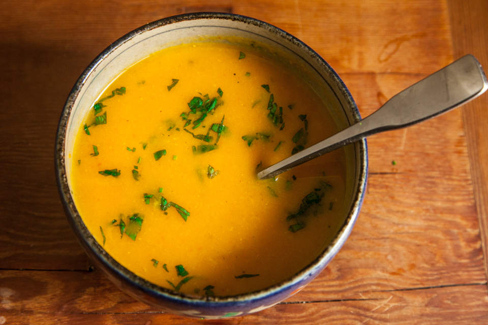 carrot and ginger soup