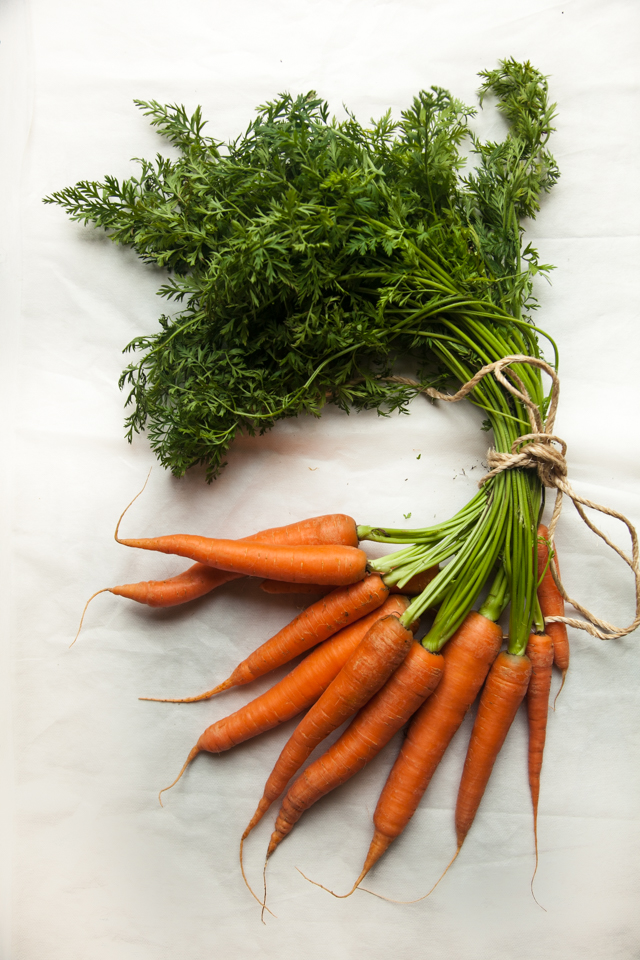 a bunch of carrots