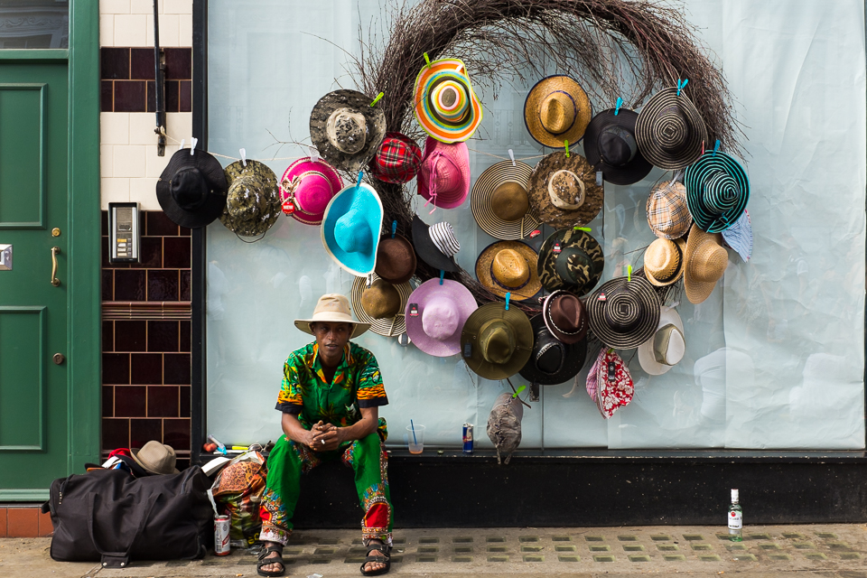 Hat seller