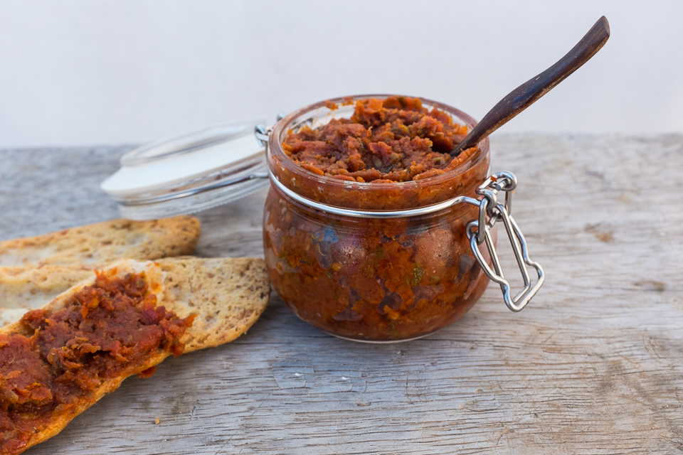 sun dried tomatoes with capers