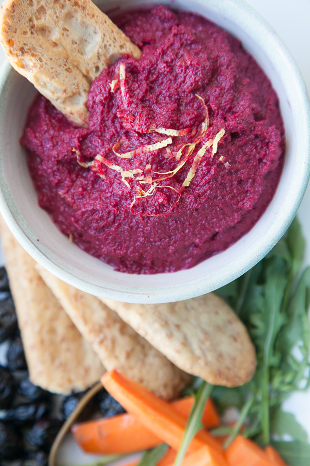 beet tahini