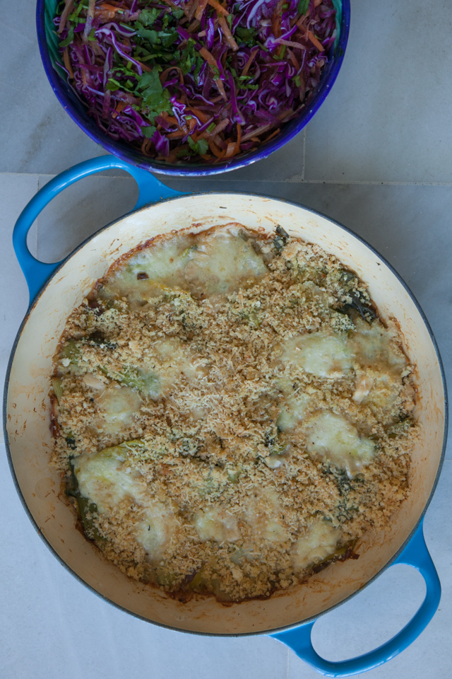 leek gratin