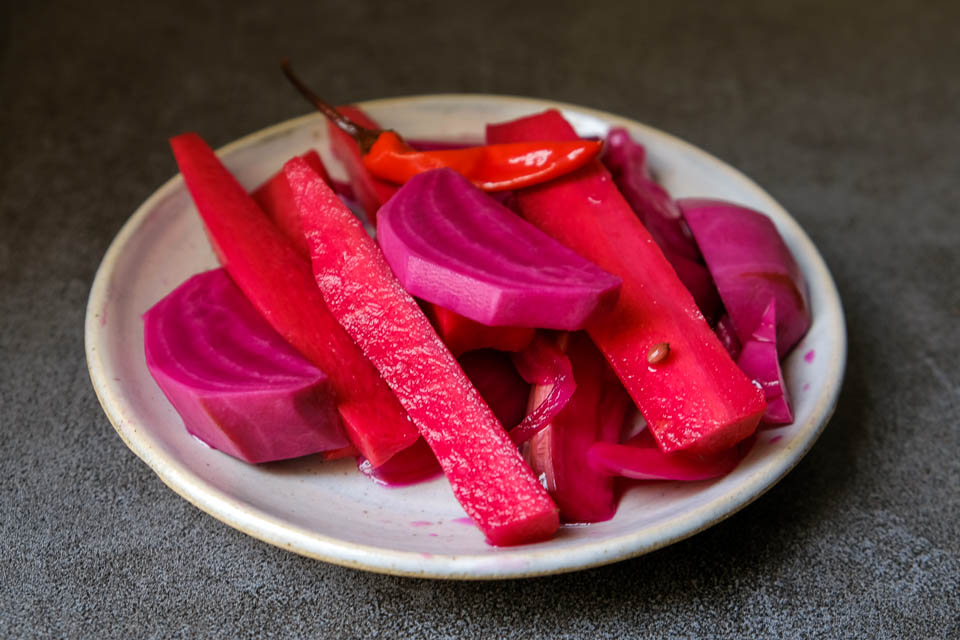 quick pickled vegetables

