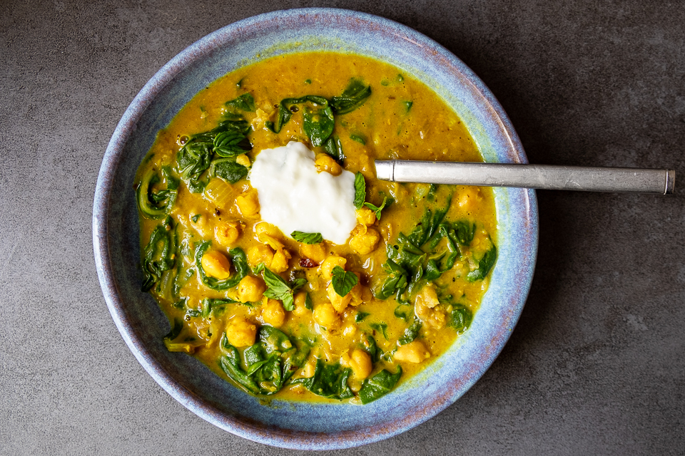 coconut chickpea stew