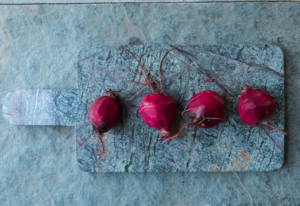 home grown beetroot
