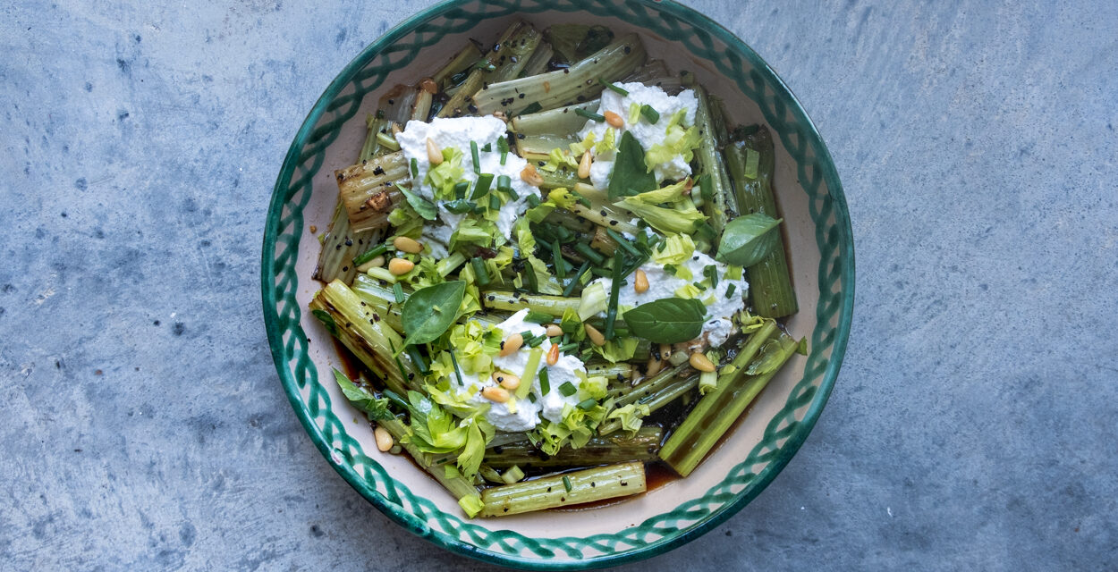 Sweet and Sour Celery